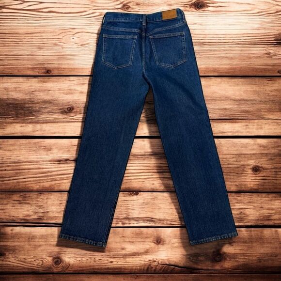 J Crew 90’s Classic Straight fit Jean in rinse wash- New without tags - Picture 3 of 13